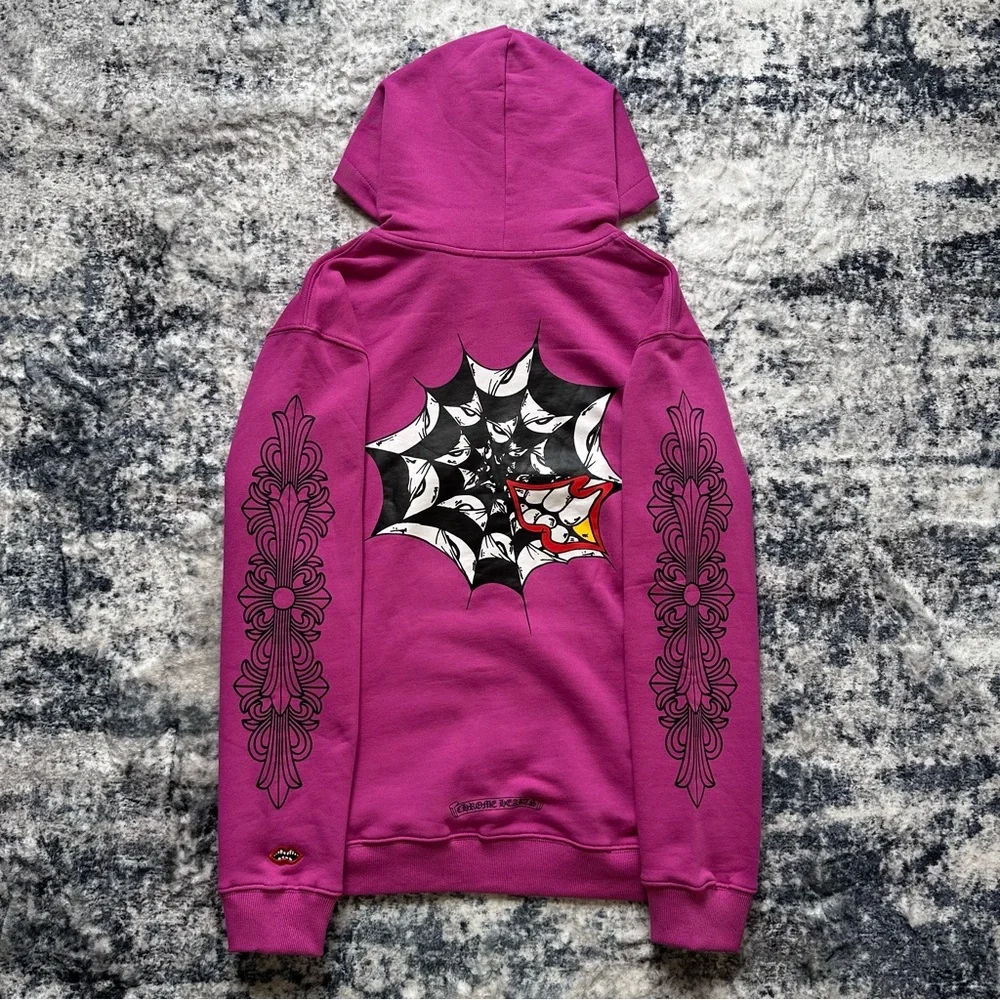 Chrome Hearts | Tops | Chrome Hearts Matty Boy Spider Web Hoodie